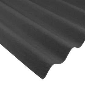 Bitumenová vlnitá deska Basic černá 837x2000mm vlna 93/36mm