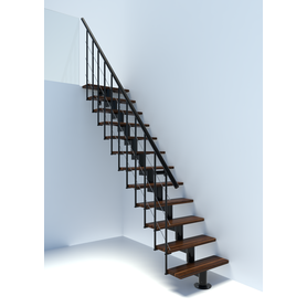 Modulové schodiště Minka Comfort Black Walnut