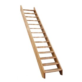 Dřevěné schody Minka Classic Buk rovné 85 x 300cm
