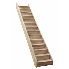Dřevěné schody Minka Home Smrk rovné 85 x 300cm