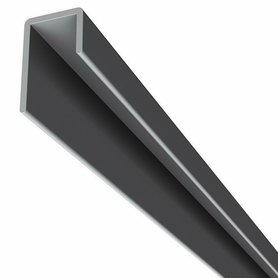 Lemovací profil Solid Stone tmavě šedý délka 3m - jednodílný