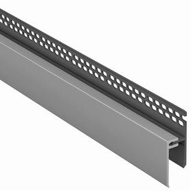 Lemovací, větrací profil Solid Brick tm. šedý délka 3m - dvoudílný