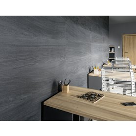 Interiérový obkladový panel Kerradeco Wood Carbon dl. 1350mm