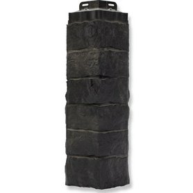 Rohový profil NOVIK Stacked Stone odstín Onyx