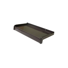 Parapet z ohýbaného hliníku Hnědá RAL 8019