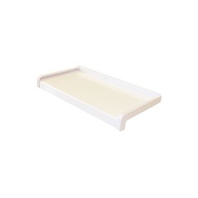 Parapet z taženého hliníku Bílá RAL 9016